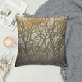 thumbnail image 2 of PIKWEEK  Dark Grey Twigs Throw Pillow Cover Branches Cushion Case Neutral Pillowcase for Sofa Couch Bedroom Living Room Home Decor, 2 of 5