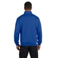 thumbnail image 3 of Jerzees 995M Adult NuBlendÂ® Quarter-Zip Cadet Collar Sweatshirt, 3 of 4