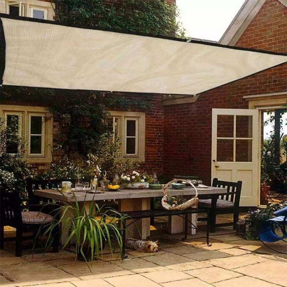 Details about   Outdoor Garden Courtyard Sunscreen Striped Net Shade UV Resistance Sunshade Yard 