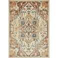 thumbnail image 1 of Unique Loom Oslo Botanical Medallion Rug 8' x 11' 4 Rectangle Beige/Terracotta, 1 of 1