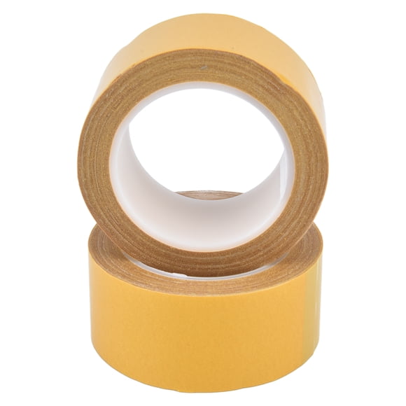 2Roll Double Sided Carpet Tape 10m Length Strong Adhesive Fiberglass for Hardwood Floor Door Window