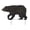 Bear, variant on Regal Art & Gift Butterfly Stake/Wall Decor MED - Blue Metal 44.75" Garden Yard