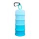 thumbnail image 3 of Contenedor de proteínas de 4 compartimentos apilable y práctico contenedor para almacenar alimentos Azul, 3 of 9