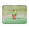 thumbnail image 1 of Carolines Treasures BB7364RUG Cactus Green Watercolor Machine Washable Memory Foam Mat, 1 of 4