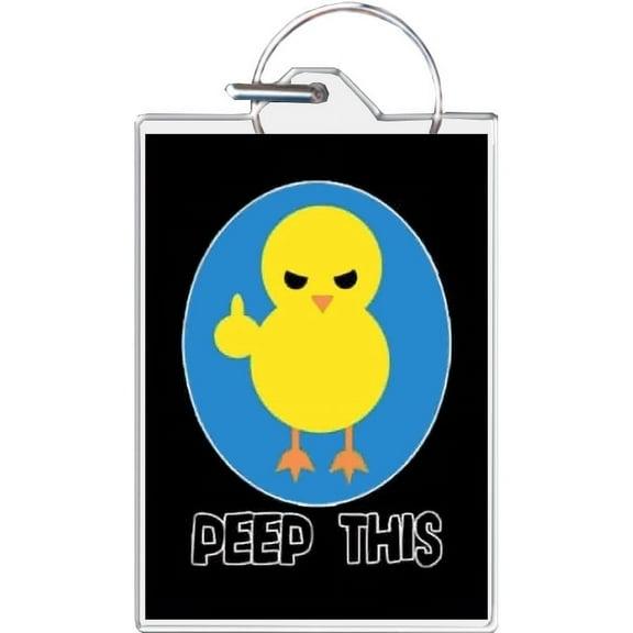Peep This Keychain