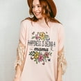 thumbnail image 5 of Happiness Is Being A Mama T-Shirt – Cute Floral and Butterfly Graphic Tee, Mother's Day Gift, Mom Life Shirt for Women, 5 of 7