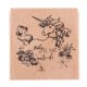 thumbnail image 2 of Sello de Estampador de Estrella//Plantas Adorno para s de Scrapbooking, Álbum de F Soledad Sellos de madera originales, 2 of 6