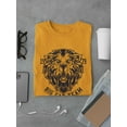 thumbnail image 3 of Roaring Lion Big Cat Team T-Shirt Men -Image by Shutterstock, Male XX-Large, 3 of 4