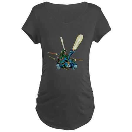 

CafePress - G.I. Joe Group On Tank Women s Maternity T Shirt - Maternity Dark T-Shirt