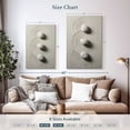 thumbnail image 4 of Elephant Stock Three Zen Stones Wall Art - Vertical Canvas Wall Art - Living Room Wall Decor - Wellness Canvas - Gray And Decor - 20" x 30", 4 of 8