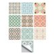 thumbnail image 3 of 10 Piezas Varios Patrones Calcomanías de Pared Calcomanías de Salpicaduras de Cocina Calcomanías para 6x6 Pu - , 15x15cm Colco Etiqueta autoadhesiva de la pared, 3 of 8