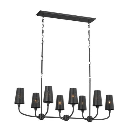 

Kichler 52510 Adeena 8 Light 47 Wide Linear Chandelier - Black