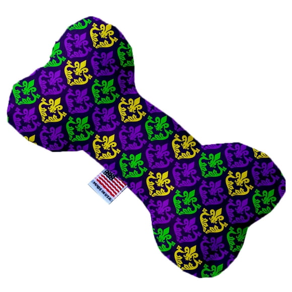 Jouet Classique de Chien en Os de 8 Pouces Fleur de Lis