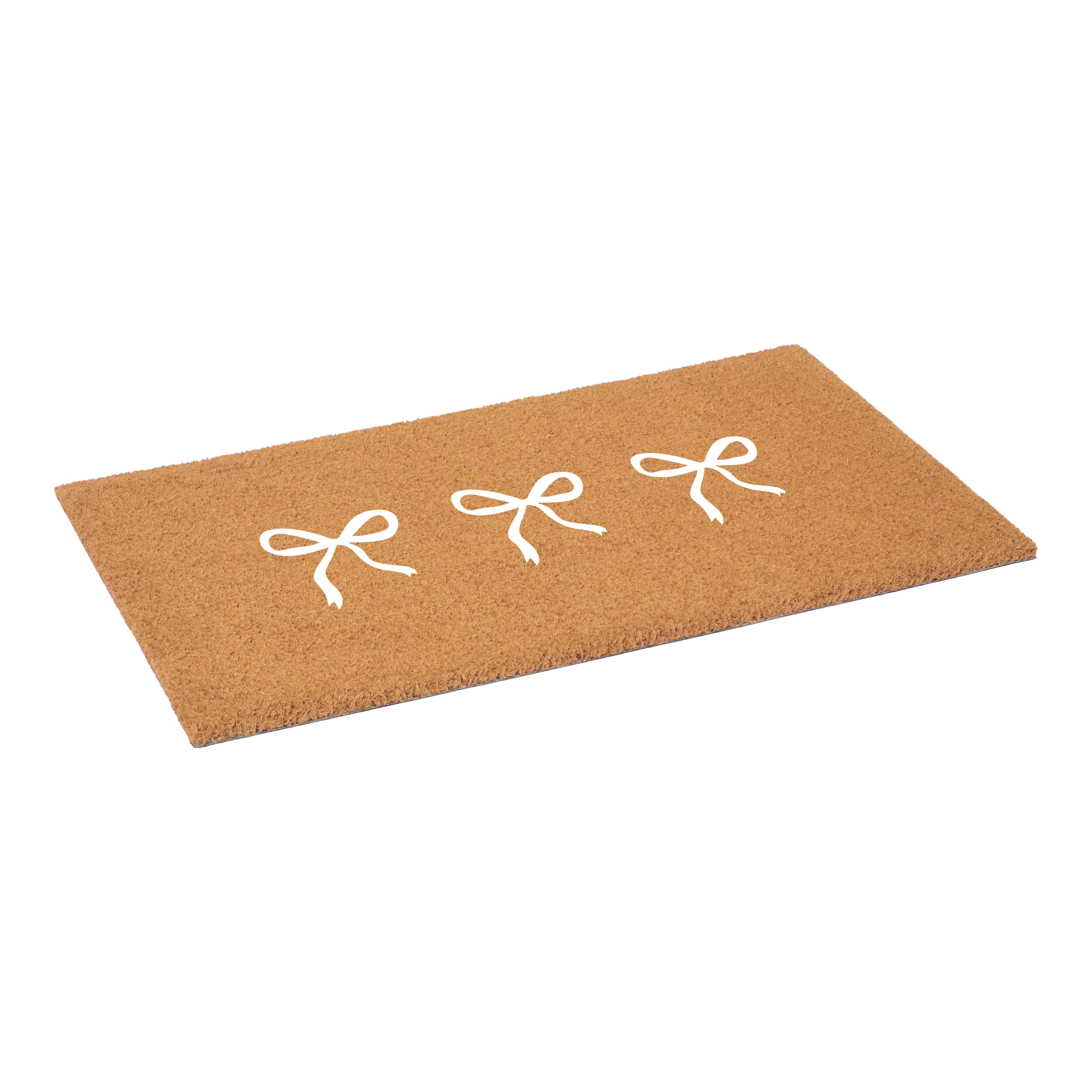Calloway Mills 114922436 Bow Trio Doormat 24" x 36",White
