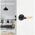 thumbnail image 5 of Sure-Loc Ap100-Rd Grip-Kn Aspra Round Non-Turning One-Sided Dummy Door Lever - Satin Brass, 5 of 5