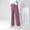 Pink, variant on NAISIBABY Girls Wide Leg Pants 5 T, Elastic Waist Solid Color Soft Thin Loose Casual Comfy Pants Black(3-15T)
