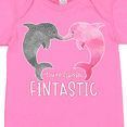 thumbnail image 4 of Inktastic You're Flippin' Fintastic Dolphins Boys or Girls Baby Bodysuit, 4 of 5