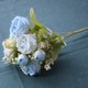 thumbnail image 2 of Ramo de flores artificiales Yuarrent Peonía Azul HA084178-04, 2 of 6