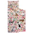 thumbnail image 2 of Chihuahua and Flower Florals Toddler Nap Mats for Kids Preschool,Sleeping Mat Bag or Kids,Toddler Sleeping Bag,Toddler Nap Mat or Daycare, 2 of 6