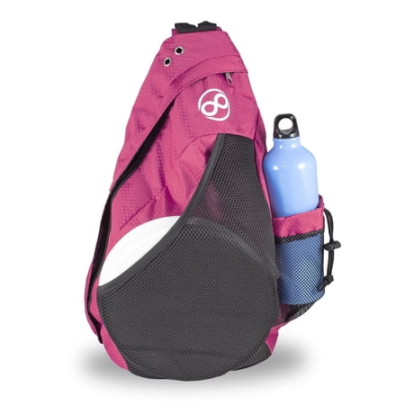 Infinite Discs Slinger Disc Golf Backpack for Quick Disc Storage 8-12 Discs in Your Bag (Pink)