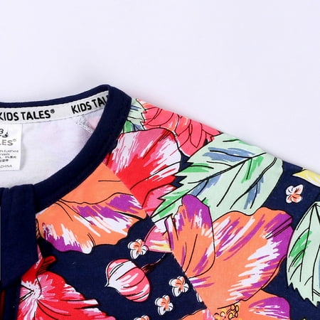 

TOWED22 Infant Boy Bubble Romper Baby Newborn Infant Boys Boys Floral Cotton Summer Long Sleeve Romper Jumpsuit Baby Bodysuit Short Sleeve Boy Red