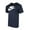 Navy, variant on Nike Men's Short Sleeve Logo Swoosh Printed Active T-Shirt White L