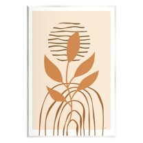 Stupell Industries Earthy Boho Plant Botanical & Floral Painting Unframed Art Print Wall Art, 10 x 15