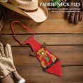 thumbnail image 4 of 6 corbatas de hombre para fiestas navideñas, corbatas de tela, corbatas originales, decoraciones navideñas, 4 of 7