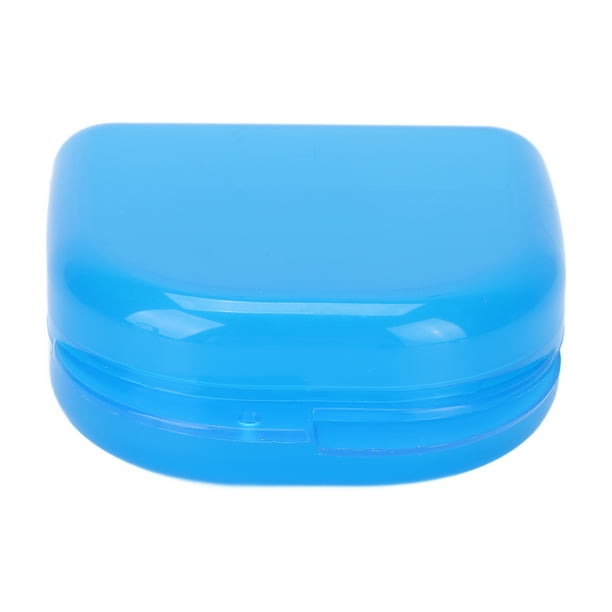 Caja De Almacenamiento Para Dentaduras Postizas, Seguro, Estable, 4 Piezas, Contenedor De Plástico Para Protector Bucal, Estuche De Retención Dental, Compacto, Portátil Para ANGGREK Denture Box