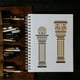 thumbnail image 5 of 2 plantillas de columnas romanas antiguas para pintar, 30 x 30 cm, de plástico, para dibujo y manualidades., 5 of 7