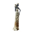 thumbnail image 3 of Estatua de mujer tribal africana decorativa, figura de mujer multifuncional. Estilo B, 3 of 9