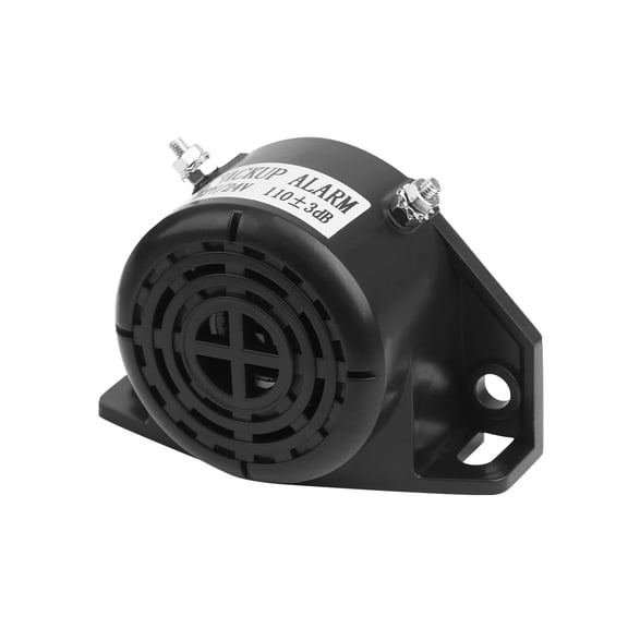 HOMEMAXS Universal 12V 24V Waterproof Car Supplies Truck Loudspeaker with Strong Penetration Force Black plastic metal