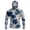 Blue, variant on Men's UPF 50 Sun Hoodie Long Sleeve Hooded Fishing Shirt Palm & Ocean Scenic Pullover Cooling Ice Silk Breathable Quick-Dry Moisture Wicking 4-Way Stretch for Commute Fishing Hiking Light Blue M