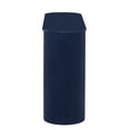 thumbnail image 4 of Black fluted entryway table with curved legs is ideal for sofa or hallway use, 4 of 6