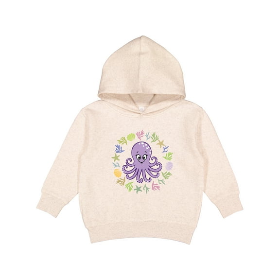 Inktastic Octopus Cute Girls Toddler Hoodie