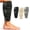 Black, variant on Wrong Duck Adjustable Calf Brace, Lower Leg Compression Wrap with Non-Slip Design, Lightweight Neoprene Shin Support Sleeve for Daily Wear and Sports (Black)