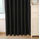 thumbnail image 4 of Thermal Insulated Grommet Window Curtain Thick Blackout Drapes for Living Room Bedroom, 4 of 5