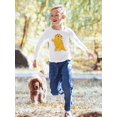 thumbnail image 2 of Cute And Funny Dinosaur Long Sleeve Toddler -Image by Shutterstock,  2 Toddler, 2 of 4