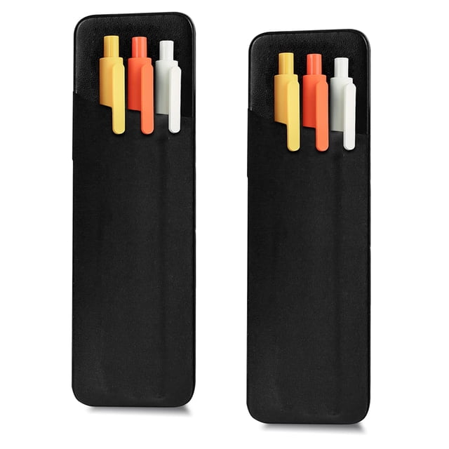 Soporte adhesivo para bolígrafos Epessa para cuaderno, paquete de 2