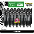 thumbnail image 1 of Zebra Pen Z-Grip Retractable Ballpoint 1.0mm Black 40pk, 1 of 3