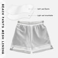 thumbnail image 3 of FORMRS Boys Swim Trunks Quick Dry Mesh Liner Boardshorts Sizes XS-XL, Black Cute Cat, 3 of 7