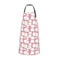 thumbnail image 2 of Lsque Cartoon Sheep Waterproof Apron Chef Aprons for Men Heavy Duty Chemical Work Apron Extra Long Grilling Aprons with Adjustable Bib Apron, 2 of 9