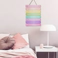 thumbnail image 5 of NCWSO Teen Girl Room Aesthetics Rainbow Inspirational Kids Bedroom Decor Wall Art Cute Kawaii Room Decor Baby Little Girl Toddler Sign Kindergarten Dorm Decor Decorative Wall Hangings,Pink, 5 of 6