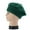 Green, variant on Green Berets Ladies Solid Color Imitation Wool Beret Bud Hat Painter Hat