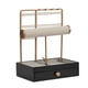 thumbnail image 1 of 2 Tiers Black Large Capacity Storage Bracelet for Jewelry Storage, 1 of 5