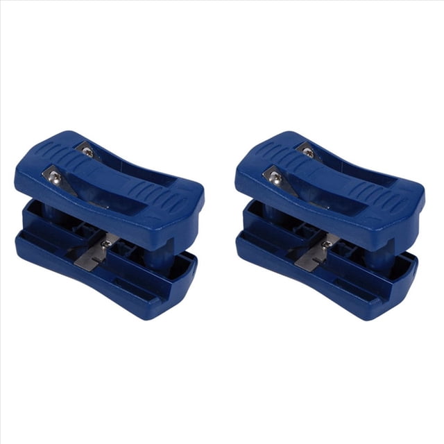 2X Recortador de Bandas de Borde Recortador de Bordes Laminado de Mini Plástico PVC Madera Contrachapada Melamina Cortadora de Bordes de Madera Recorte Manual