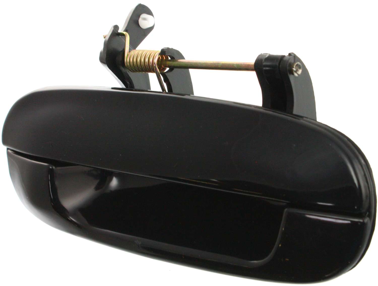 Replacement C462179 Exterior Door Handle Compatible with 2002-2009 Chevrolet Trailblazer GMC Envoy Front, Right Passenger Smooth Black