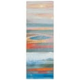 thumbnail image 6 of SAFAVIEH Barbados Abstract Beach Outdoor Area Rug, Light Blue/Pink, 8' x 8' Square, 6 of 9