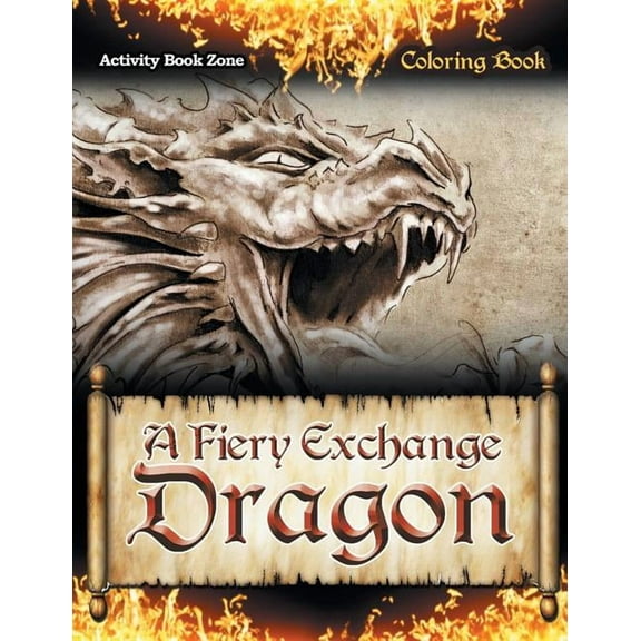 The Dragons of The Game of Thrones Coloring Book, (Paperback)