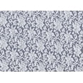 thumbnail image 2 of Zelouf Organza Embroidery  , Sewing, DIY, Crafts Fabric by the Yard, Ivory, 3 Yard, 2 of 2